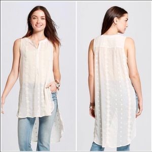 Knox Rose Sleeveless High Lo Top